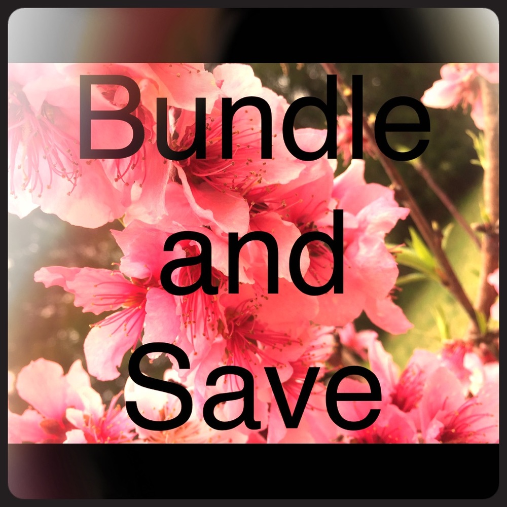 Bundle and save! All reasonable offers accepted!